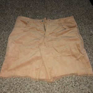 Tan Skirt